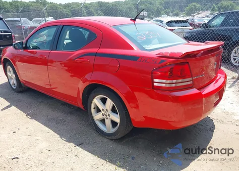 2008 Dodge Avenger Sxt из США, поврежденный, VIN 1B3LC56R58N294115